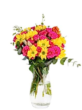 Pink Yellow Love