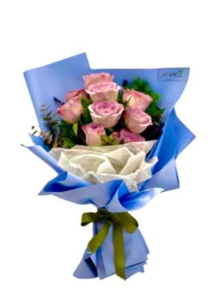 Lily Love - 9 İthal Lila Gül